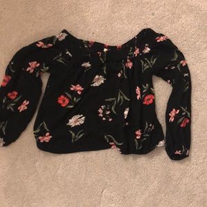 Hollister off the shoulder top